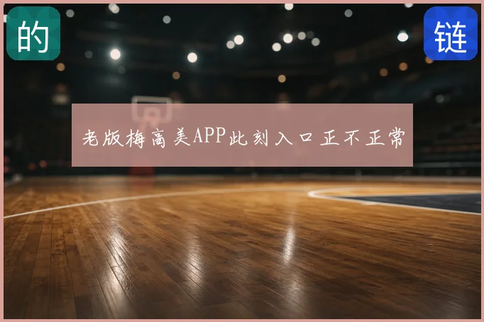老版梅高美APP此刻入口正不正常
